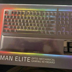 Razer - Huntsman Elite Wired Gaming Opto-Mechanica